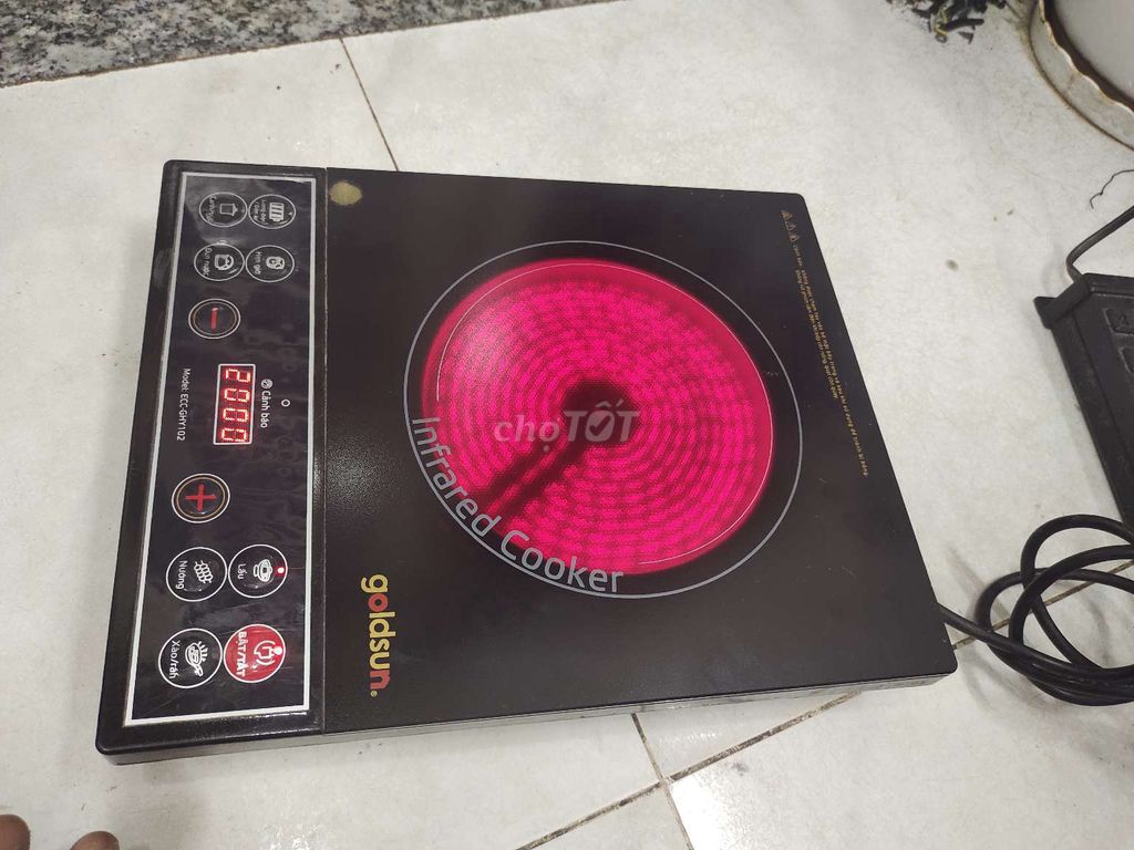 Bếp điện hồng ngoại Goldsun ECC-GHY102. Mua bán Bếp, lò, đồ điện nhà bếp tại Quận Bình Tân Tp Hồ Chí Minh được đăng bởi Điên tư Phuc An  hình 1