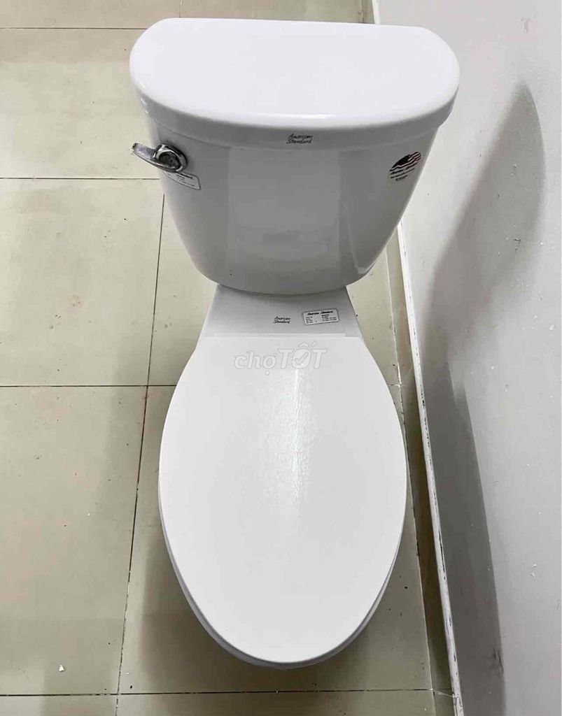 Bồn cầu American Standard Sứ Trắng Tiết kiệm nước. Mua bán Thiết bị vệ sinh, nhà tắm tại Huyện Hóc Môn Tp Hồ Chí Minh được đăng bởi Tuấn hình 1