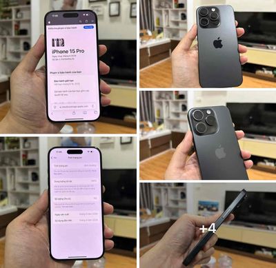 iPhone 15 Pro 256G Đen FULLBOX CHẤT APPLE 12/2025