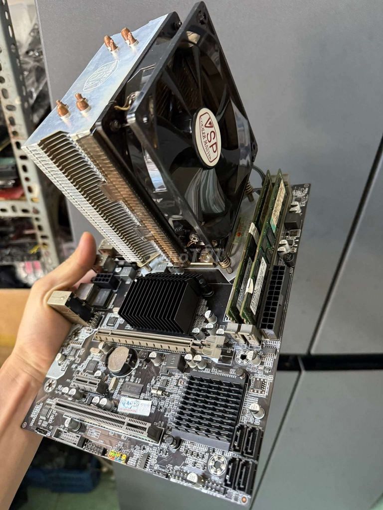 Main x58/Xeon X5650(6C 12th)/Ram 16G d3/Tản khí. Mua bán Linh kiện (RAM, Card...) tại Thành phố Thủ Đức Tp Hồ Chí Minh được đăng bởi Thanhdo hình 1