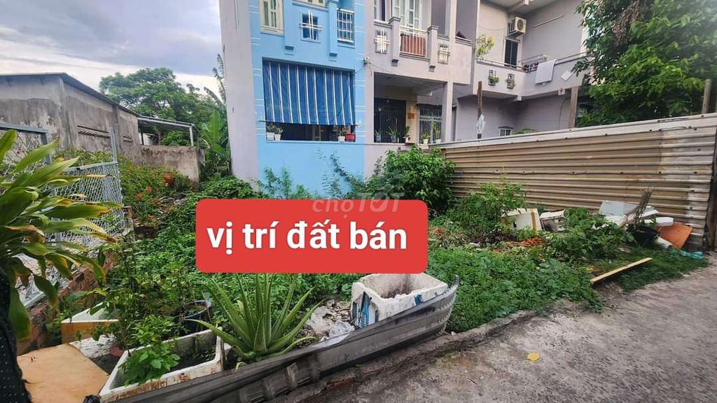 Bán lô đất sổ hồng riêng quận 8