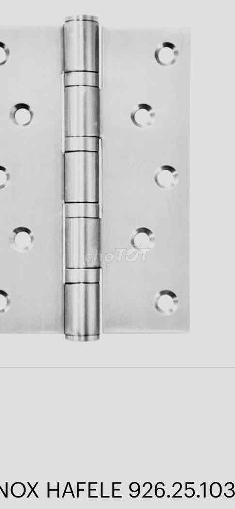 Bản lề Hafele 926.25.103 Inox Bạc. Mua bán Nội thất, đồ gia dụng khác tại Huyện Hoài Đức Hà Nội được đăng bởi Nguyễn van ngọc hình 1
