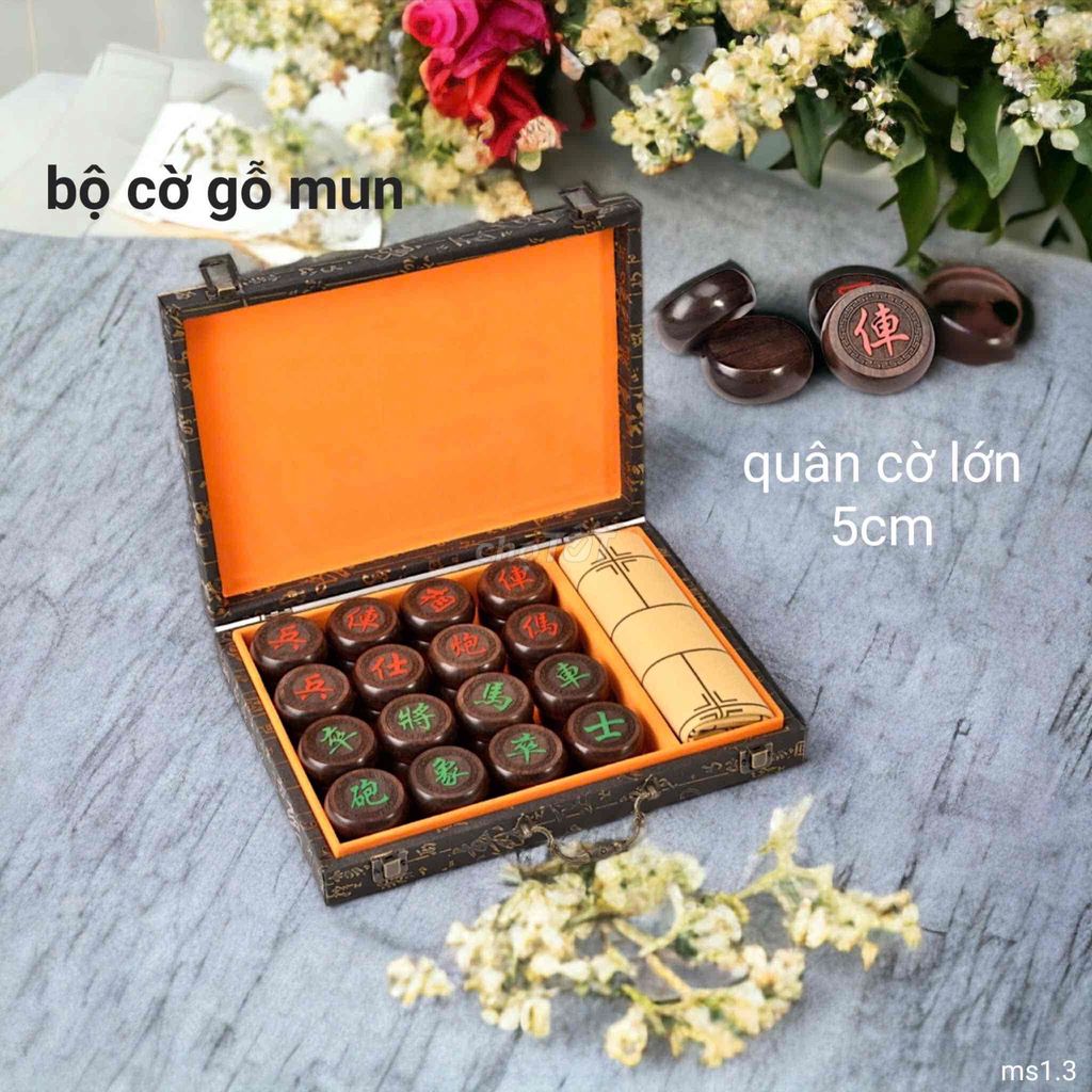 Bộ Cờ tướng Gỗ mun Nâu 5cm. Mua bán Sở thích khác tại Thành phố Rạch Giá Kiên Giang được đăng bởi Đức Bảo Trần hình 1