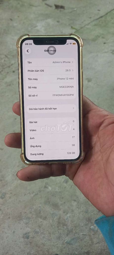 iPhone 12 mini 128GB. Mua bán Điện thoại tại Huyện Cầu Kè Trà Vinh được đăng bởi Nguyễn hình 1