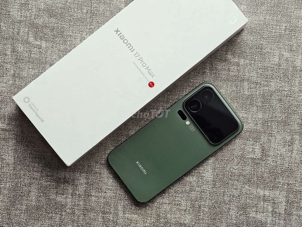 Xiaomi 17 Pro Max 16/512GB Xanh Fullbox Rom QT  . Mua bán Điện thoại tại Quận 3 Tp Hồ Chí Minh được đăng bởi Minh Phạm hình 1