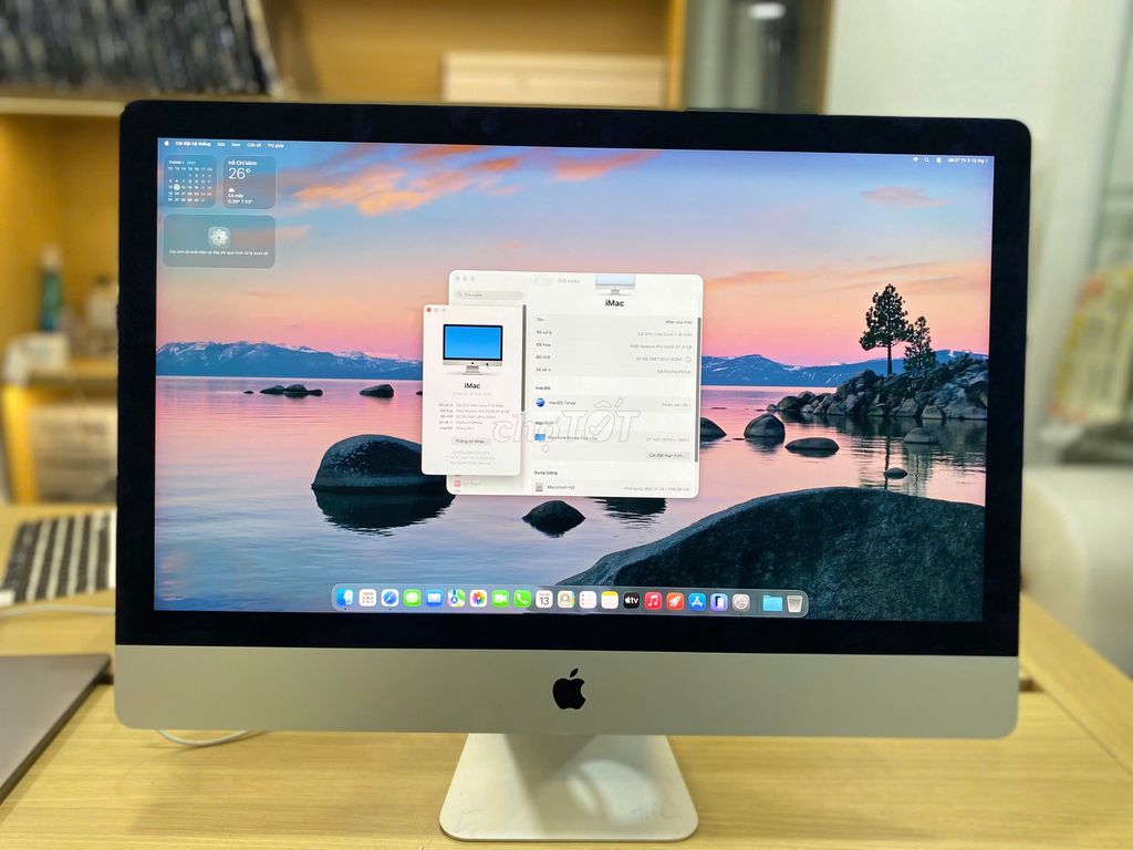 iMac 27inch 2020 5K Core i7 Ram 32Gb SSD 512Gb. Mua bán Máy tính để bàn tại Quận 10 Tp Hồ Chí Minh được đăng bởi Lapvn hình 1