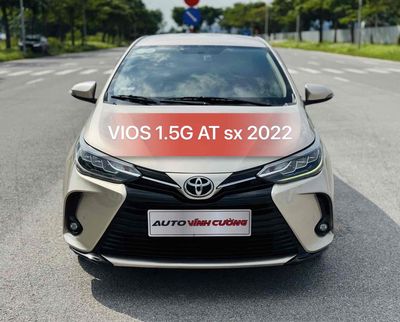 Toyota Vios 2022 1.5G AT Vàng cát