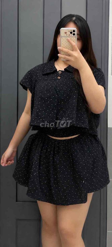 Set đồ nữ đen size XL 70-85kg. Mua bán Quần áo tại Quận Cái Răng Cần Thơ được đăng bởi Tên chưa cung cấp hình 1