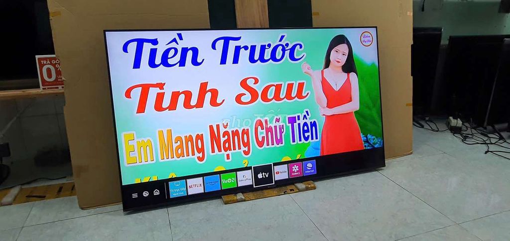 Smart Tivi Samsung 65 inch 4K 120Hz remote nói . Mua bán Tivi, Âm thanh tại Quận 7 Tp Hồ Chí Minh được đăng bởi Hoàng Long Tivi  hình 1