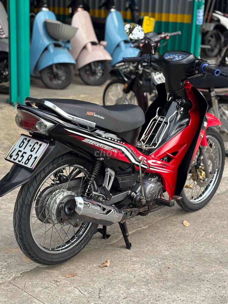 Yamaha Sirius RC Đỏ đen. Mua bán Xe máy tại Thị xã Bến Cát Bình Dương được đăng bởi xe máy trả góp tín nghĩa  hình 9