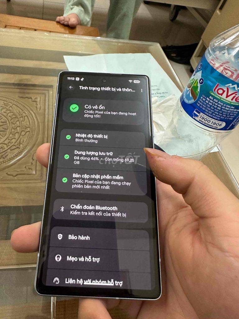Google Pixel 7a Trắng. Mua bán Điện thoại tại Quận Hoàng Mai Hà Nội được đăng bởi Ninja Lon hình 1