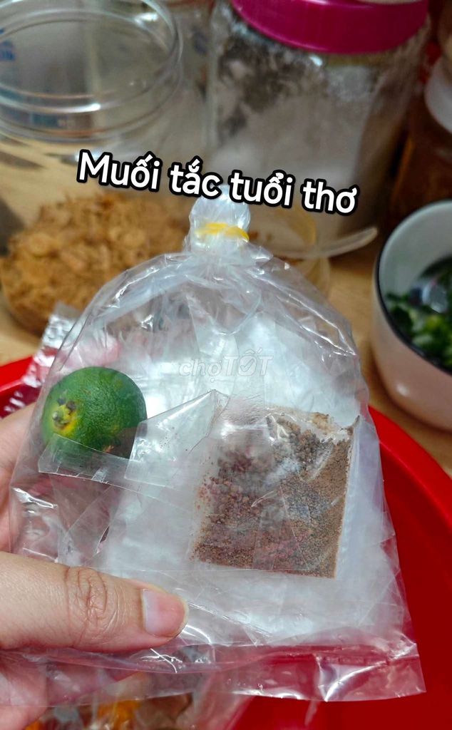 10b bánh tráng muối tắc. Mua bán Đồ ăn, thực phẩm và các loại khác tại Quận 7 Tp Hồ Chí Minh được đăng bởi lnlp hình 1