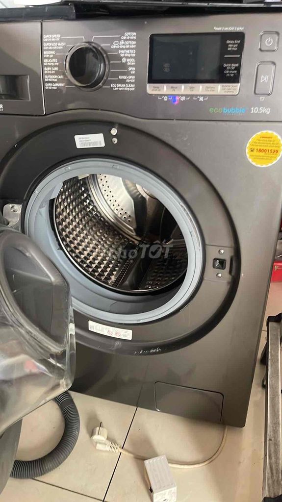Máy giặt Samsung 10.5kg. Mua bán Máy giặt tại Thị xã Bến Cát Bình Dương được đăng bởi Day Day hình 1
