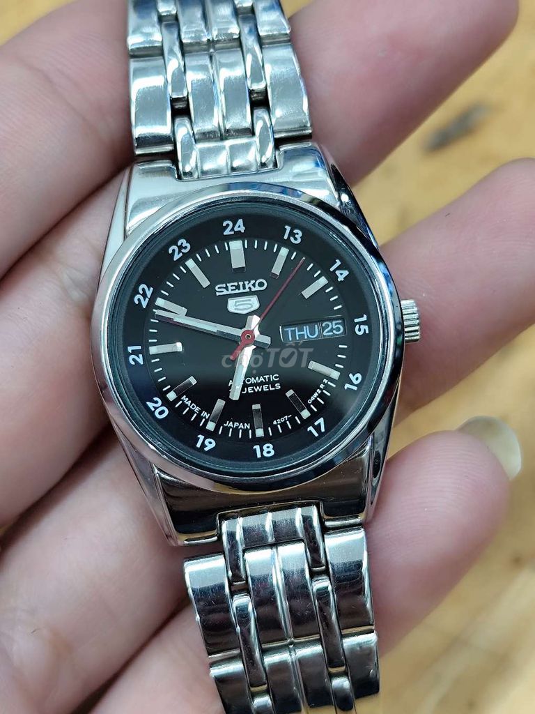 Đồng hồ nữ seiko 5 automatic chuẩn hãng