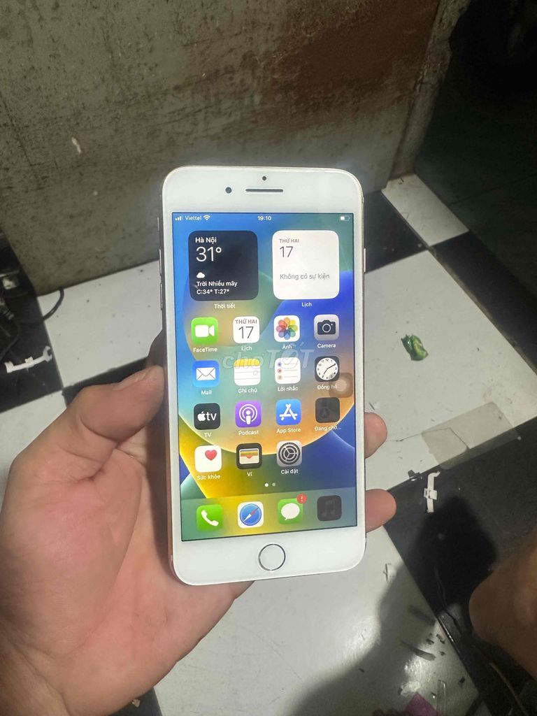 Apple iPhone 8 Plus 64GB Vàng hồng Đã sử dụng. Mua bán Điện thoại tại Thành phố Biên Hòa Đồng Nai được đăng bởi Thu bằng giá bán hình 1