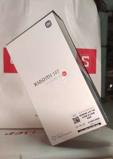 Xiaomi 14T .r12 512gb new 💯.chưa khui. .mau.Gray