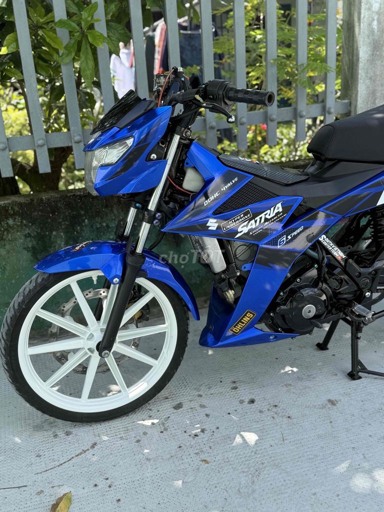 Suzuki Satria F150 2019 Xanh dương. Mua bán Xe máy tại Huyện Bến Lức Long An được đăng bởi Xe Máy Trung Toán hình 4