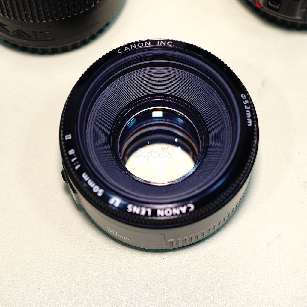 Ống kính Canon 50mm f1.8 ii. Mua bán Máy ảnh, Máy quay tại Thành phố Nha Trang Khánh Hòa được đăng bởi Hoàng XT30 hình 1