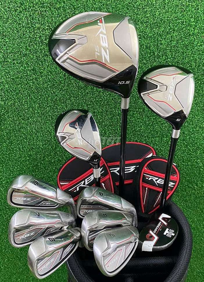 Bộ golf taylormade Nhật 10 gậy golf và túi golf