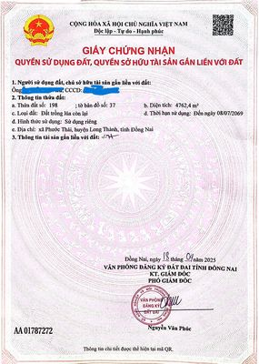 LÔ ĐẤT ĐẸP 4.762m2