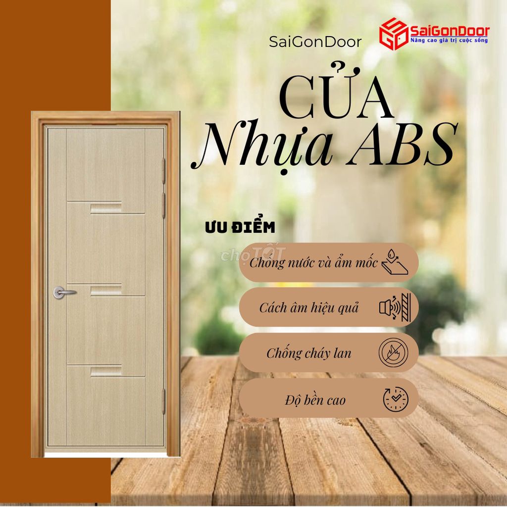 Cửa nhựa ABS Hàn Quốc. Mua bán Nội thất, đồ gia dụng khác tại Quận 12 Tp Hồ Chí Minh được đăng bởi Siêu thị cửa Saigondoor hình 5
