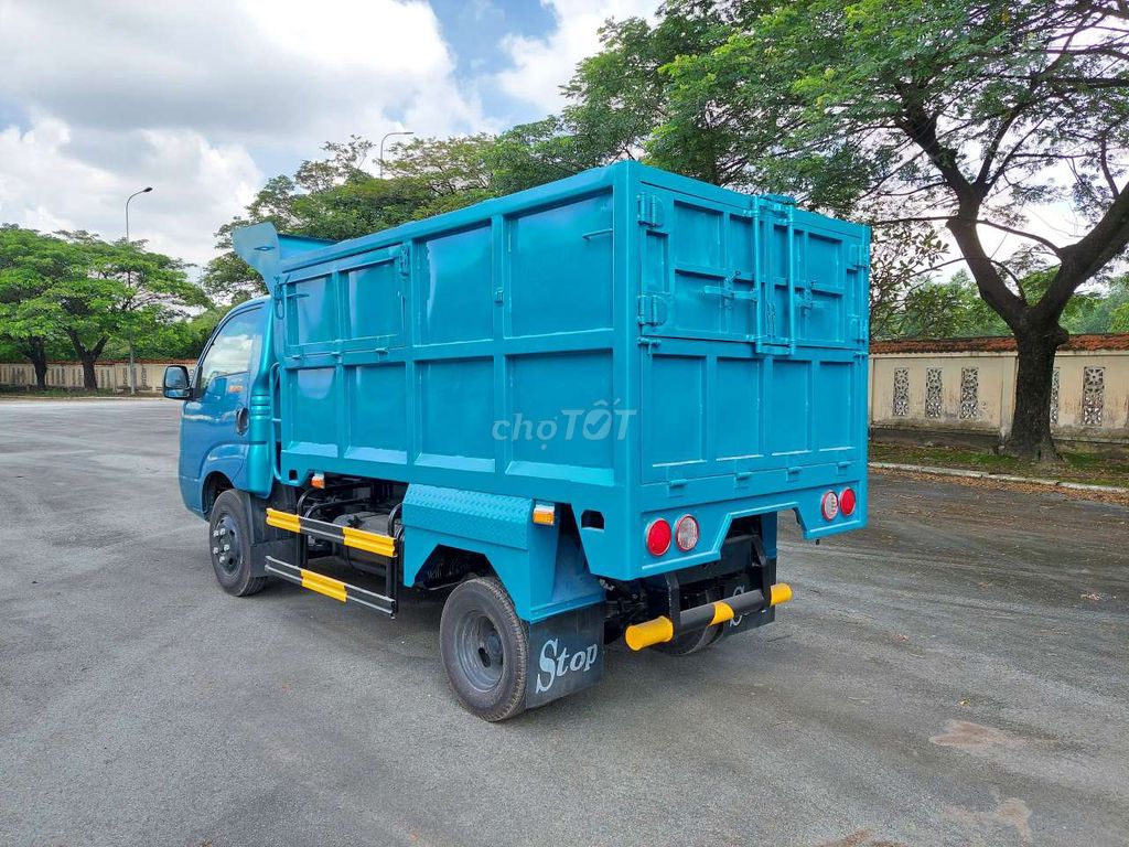 Bán xe chở rác 5k tải 2 tấn Kia K250B thùng inox