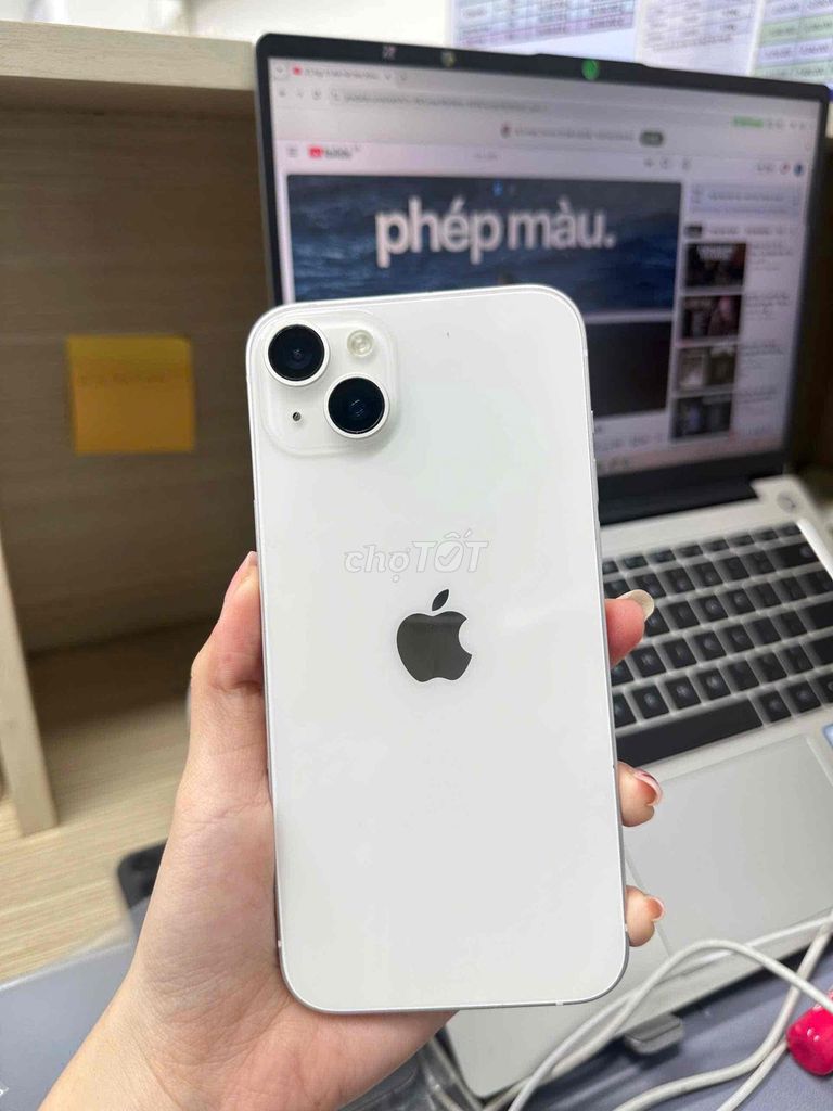 Apple iPhone 14 Plus 128GB Trắng Mỹ Like New. Mua bán Điện thoại tại Quận Bình Tân Tp Hồ Chí Minh được đăng bởi Lê Thị Lin Đa hình 1