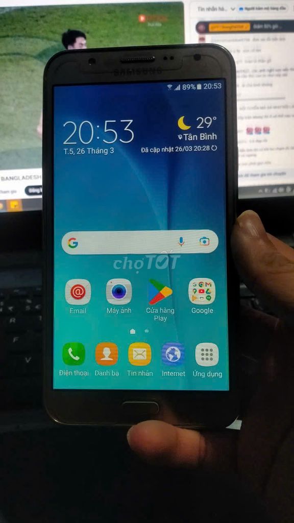 CẦN BÁN SAMSUNG GALAXI J7. Mua bán Điện thoại tại Quận Tân Phú Tp Hồ Chí Minh được đăng bởi Le hình 1