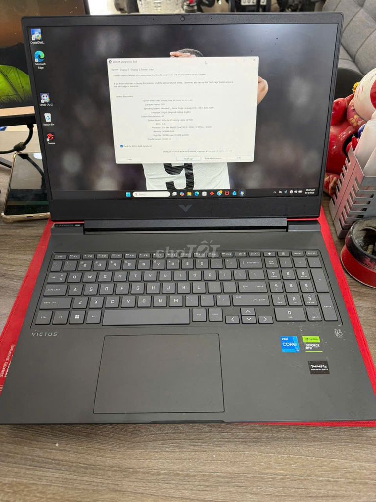 HP Victus 16-r0283TX i5-13500H 16GB/512GB RTX 3050. Mua bán Laptop tại Quận Gò Vấp Tp Hồ Chí Minh được đăng bởi Cầm Đồtmt hình 1