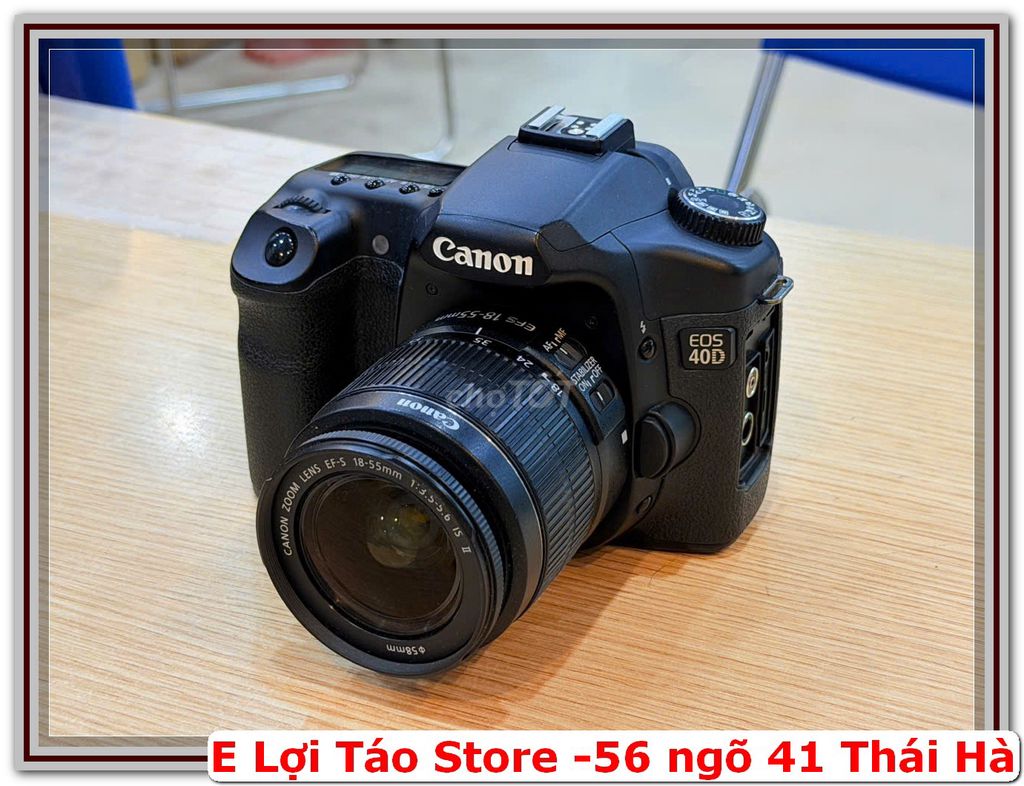 E pass Máy ảnh Canon 40D 18-55 IS II Đen. Mua bán Máy ảnh, Máy quay tại Quận Đống Đa Hà Nội được đăng bởi Nguyễn Tiến Lợi hình 1
