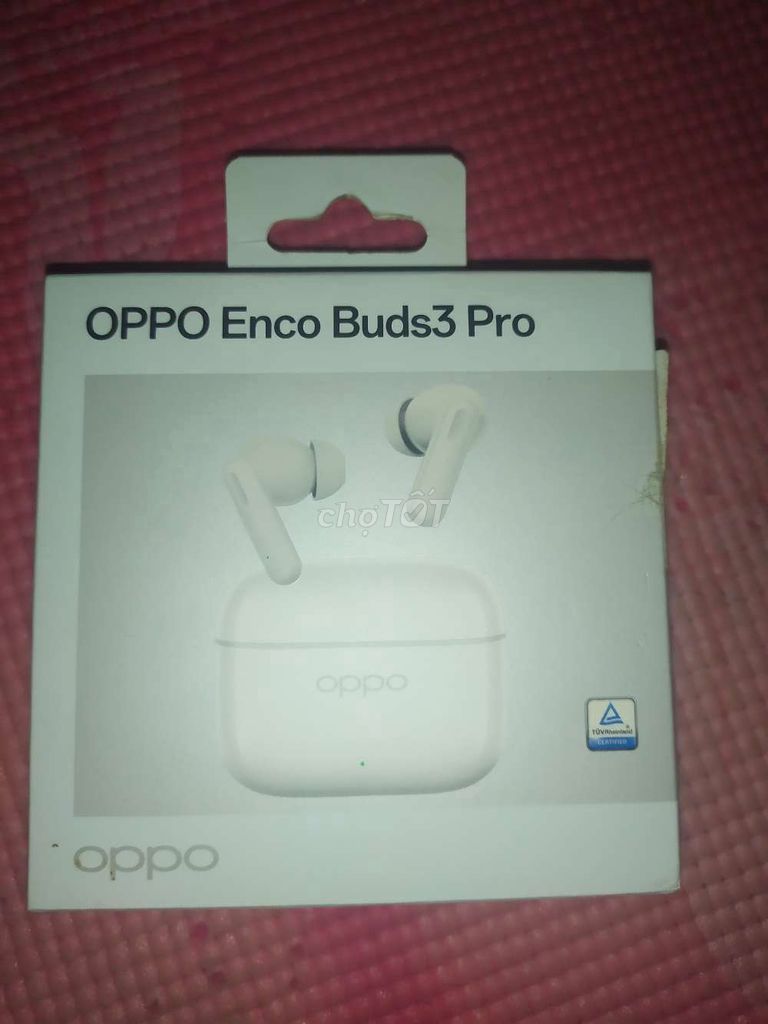 Tai nghe OPPO Enco Buds3 Pro Trắng. Mua bán Tivi, Âm thanh tại Thành phố Cà Mau Cà Mau được đăng bởi làm giả bảo hình 1