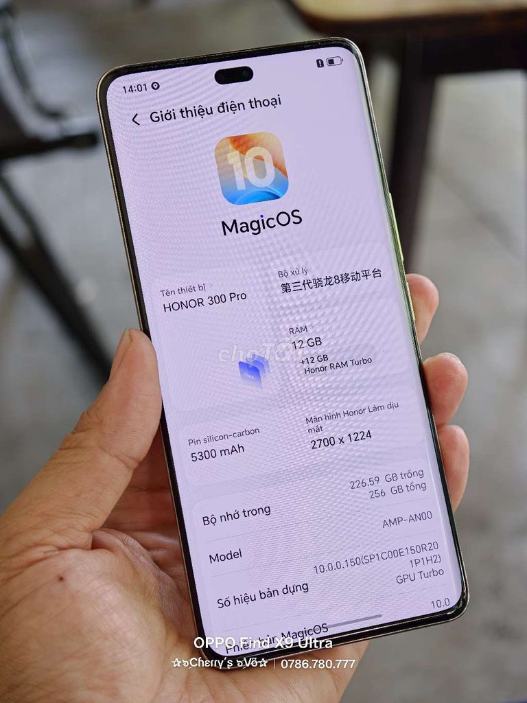 Honor 300 Pro 256GB Trắng. Mua bán Điện thoại tại Thành phố Qui Nhơn Bình Định được đăng bởi võ anh đào hình 1