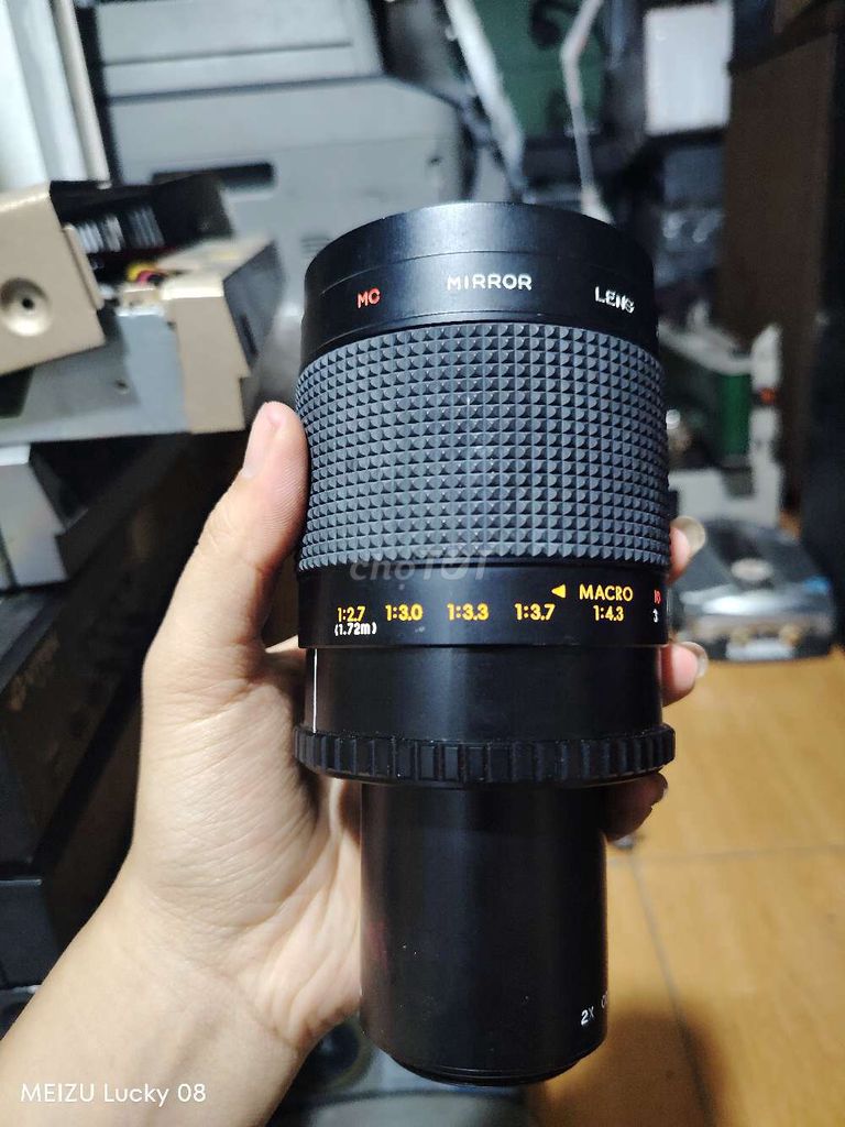 Ống kính Mirror Macro 1:4.3 Đen Đã qua sử dụng. Mua bán Máy ảnh, Máy quay tại Quận Gò Vấp Tp Hồ Chí Minh được đăng bởi mơ Ngân  hình 1