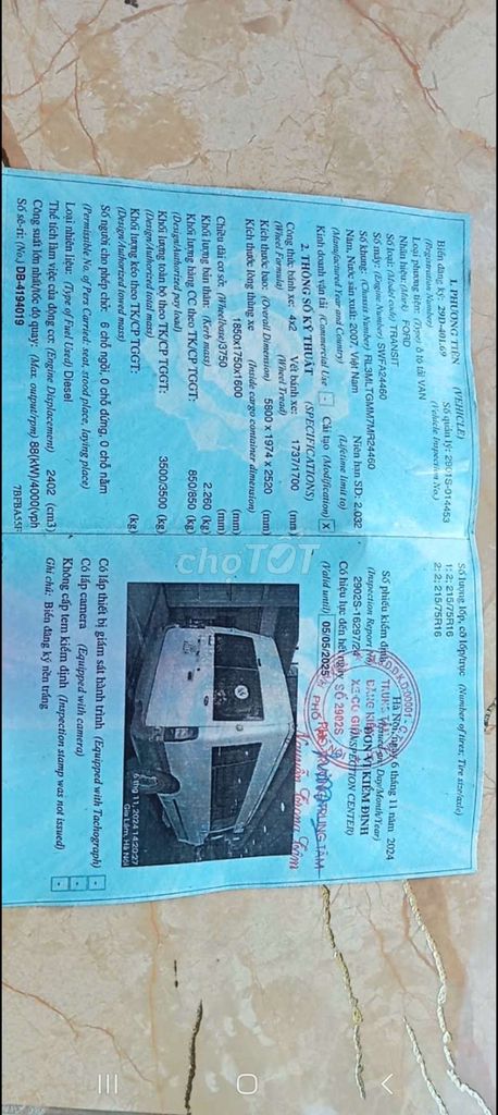 2007 6 chỗ - 20000 km. Mua bán Ô tô tại Huyện Gia Lâm Hà Nội được đăng bởi Anh chien hình 2