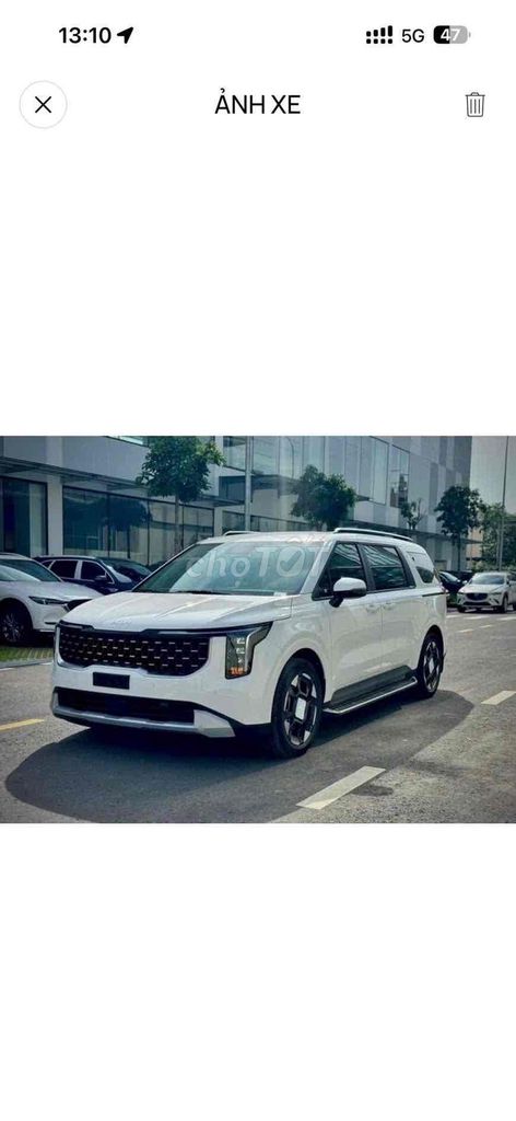 Kia Carnival Luxury 2025 белый 16000 км
