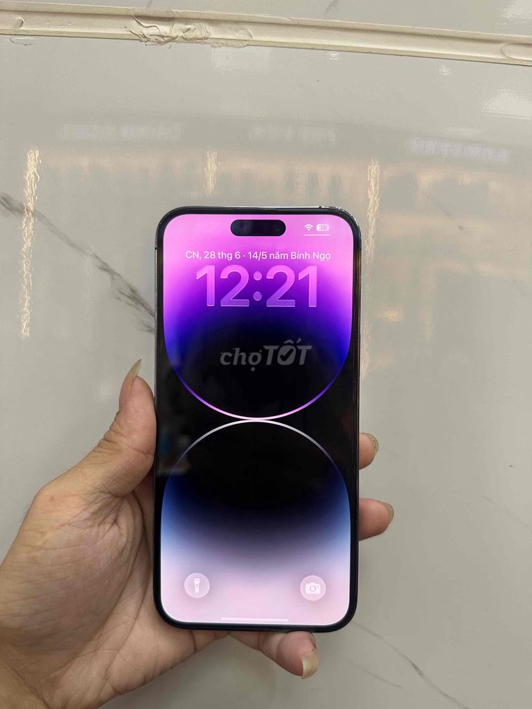 Apple iPhone 14 Pro Max 128GB Tím. Mua bán Điện thoại tại Quận Hoàng Mai Hà Nội được đăng bởi Nguyễn Đình Trường hình 1