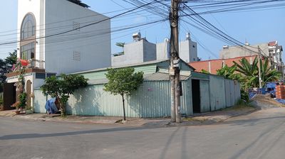 Cho thuê nhà tôn 2 mặt tiền kdc Samsung Village Bưng Ông Thoàn 120m2