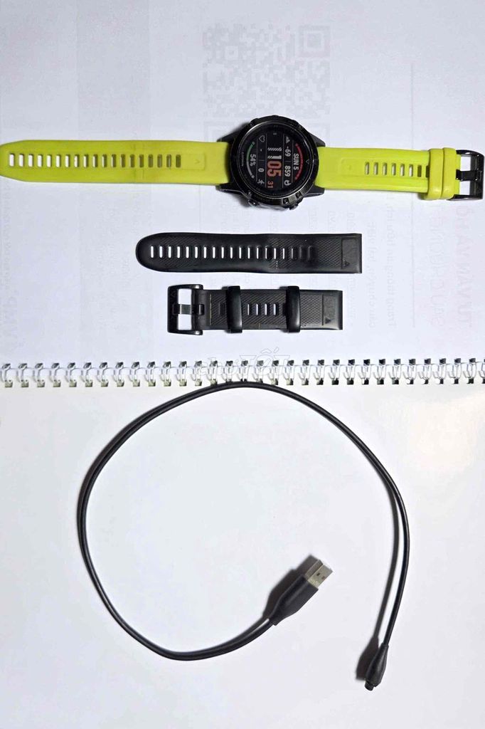 Garmin Fenix 5 Sapphire Đen, Vàng neon. Mua bán Thiết bị đeo thông minh tại Huyện Đông Anh Hà Nội được đăng bởi Trương Ngọc Tiến hình 1