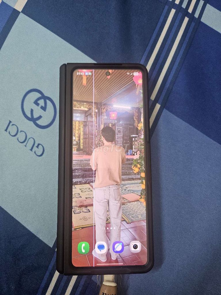 Samsung Z Fold 3 Đen Đã qua sử dụng. Mua bán Điện thoại tại Quận Liên Chiểu Đà Nẵng được đăng bởi Hồng Kim hình 1