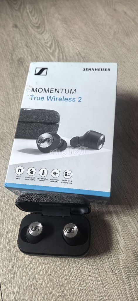 Tai nghe Sennheiser Momentum True Wireless 2 Đen. Mua bán Tivi, Âm thanh tại Quận 12 Tp Hồ Chí Minh được đăng bởi Nguyễn Nam hình 1