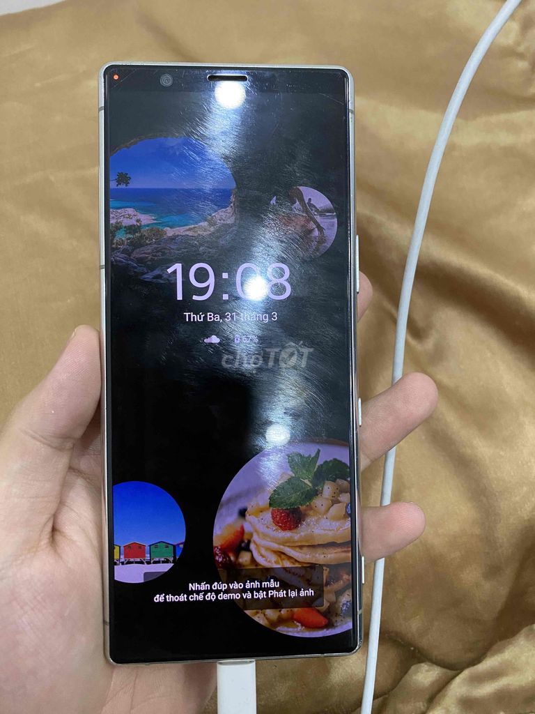 Sony Xperia 5 SO-01M Bạc Đã dùng. Mua bán Điện thoại tại Quận Tân Phú Tp Hồ Chí Minh được đăng bởi Phạm Quốc Khánh hình 1