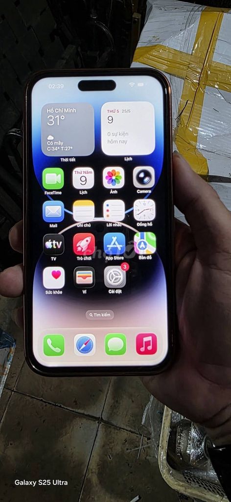 Apple iPhone 14 Pro Max 256GB Mỹ Quốc tế Thay màn pin. Mua bán Điện thoại tại Quận 10 Tp Hồ Chí Minh được đăng bởi Hội Đồ Điện Tử hình 1