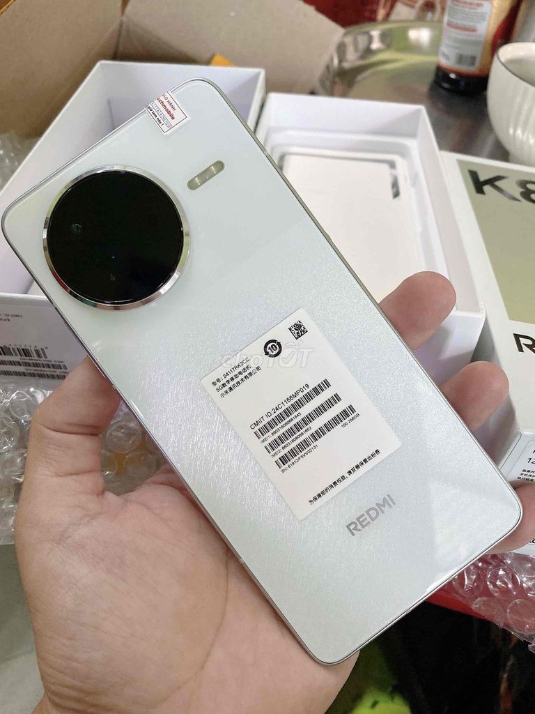 Xiaomi Redmi K80 12/256GB Trắng Full Tiếng Việt. Mua bán Điện thoại tại Quận Ninh Kiều Cần Thơ được đăng bởi DUY PHONE hình 1