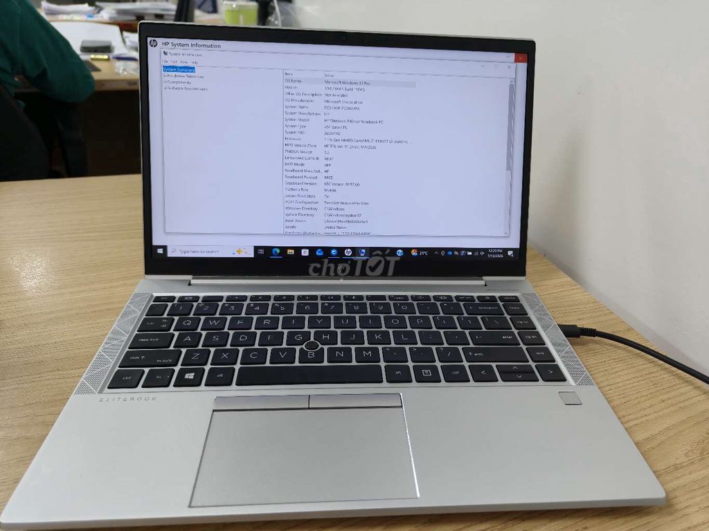 HP Elitebook 840 G8 I7 16GB/256GB Bạc. Mua bán Laptop tại Thành phố Thủ Đức Tp Hồ Chí Minh được đăng bởi Đức Tài hình 1