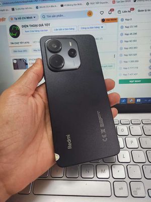 REDMI NOTE 14 8GB.128GB HELIO G99 ULTRA KO VÂN TAY
