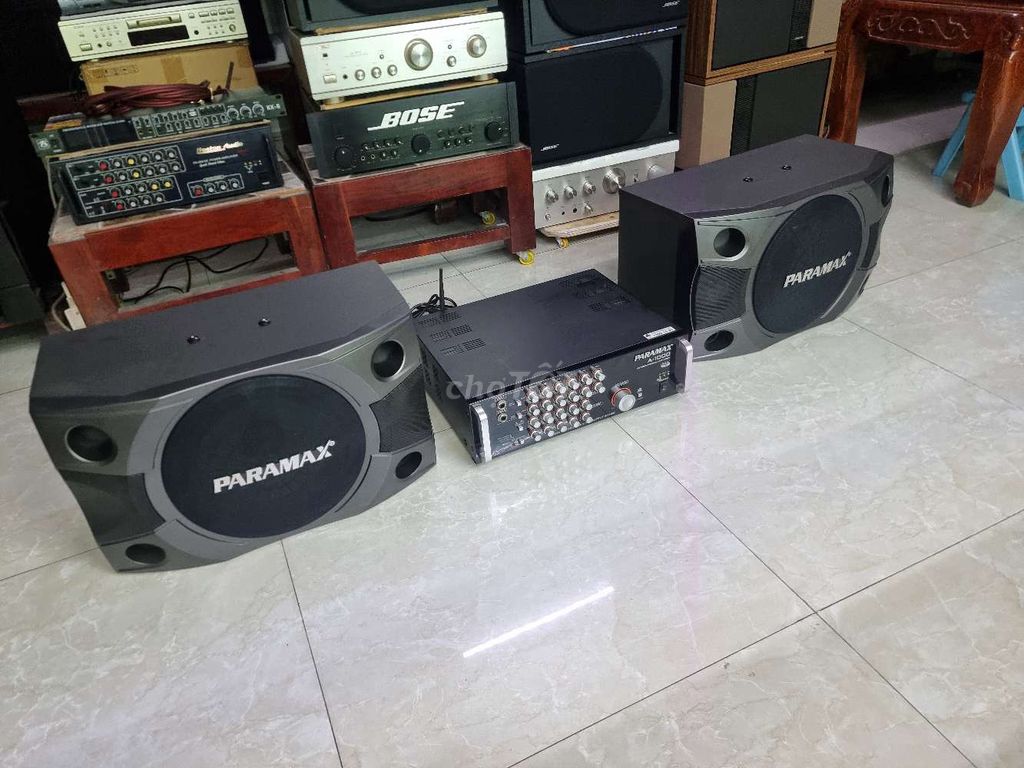 Amply Paramax A1000 Đen. Mua bán Tivi, Âm thanh tại Quận 12 Tp Hồ Chí Minh được đăng bởi Tiến Dũng Âm Thanh Bãi  Tuyển chọn  hình 1