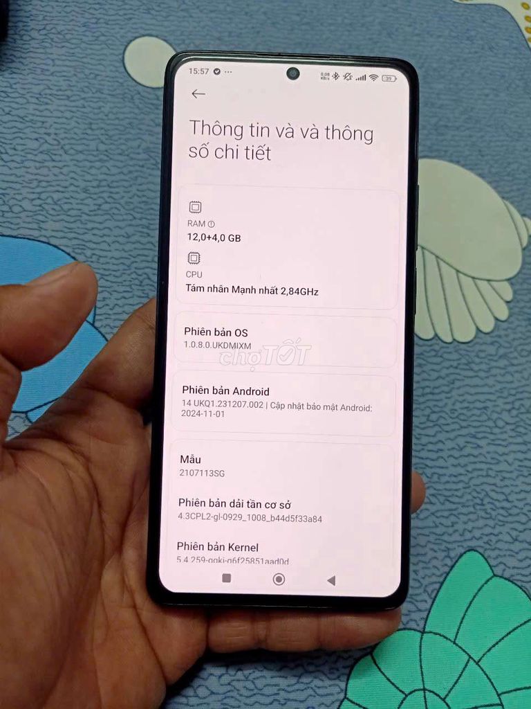 Cần bán Xiaomi 11T pro 5G bản 256G  Ram 12