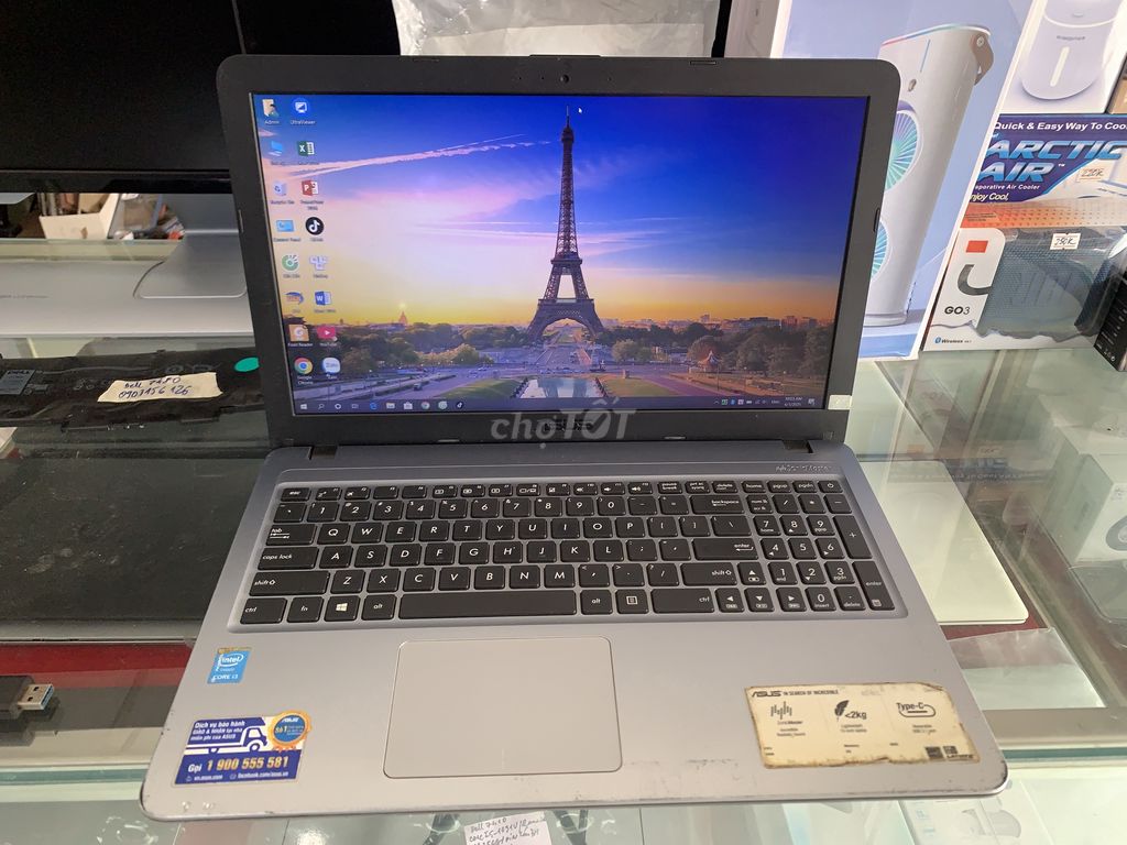 Asus A540L I3-5005U/Ram 8G/Ssd 128G/15.6" đẹp 90%