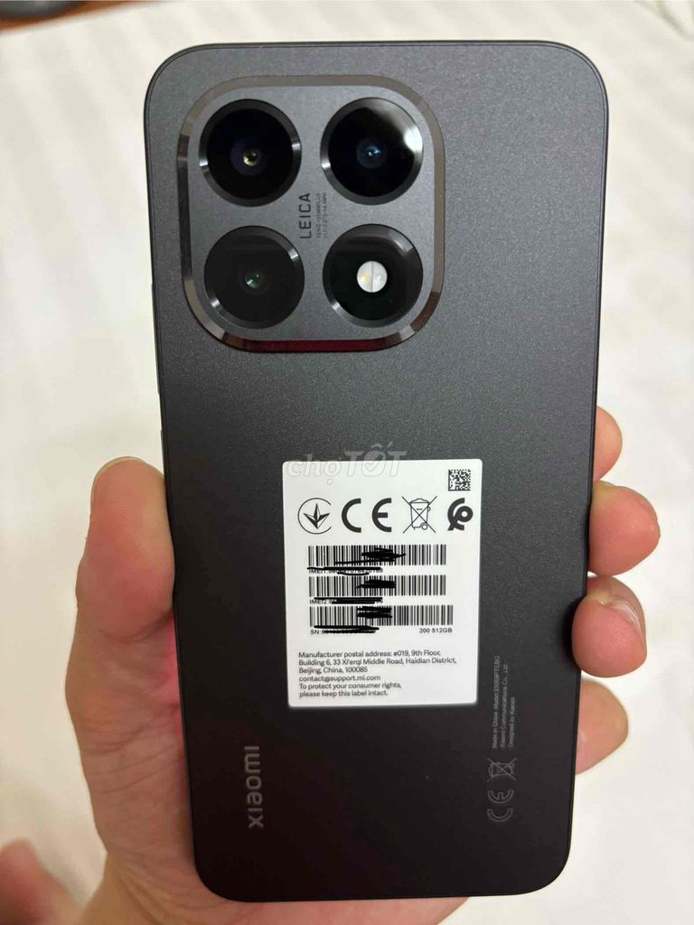 Xiaomi 15T 12GB/512GB Đen. Mua bán Điện thoại tại Quận Hải Châu Đà Nẵng được đăng bởi Nguyen Tran hình 1