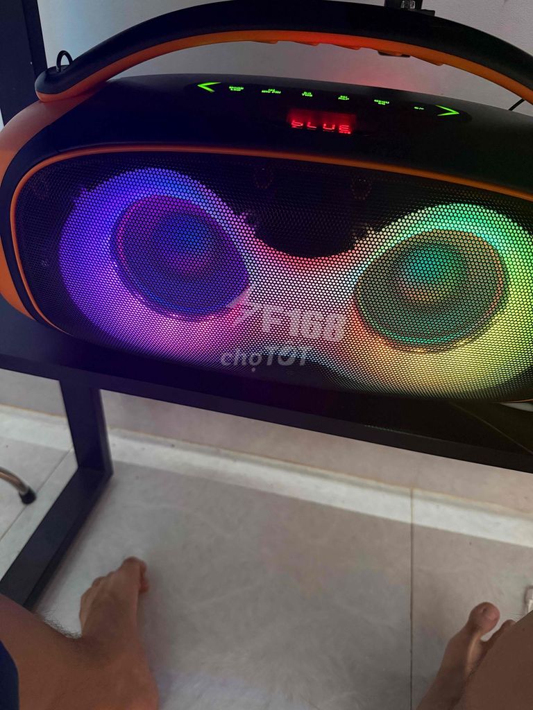 Loa Bluetooth F168 Đen cam Mới. Mua bán Tivi, Âm thanh tại Thành phố Buôn Ma Thuột Đắk Lắk được đăng bởi Minh Sơn hình 1